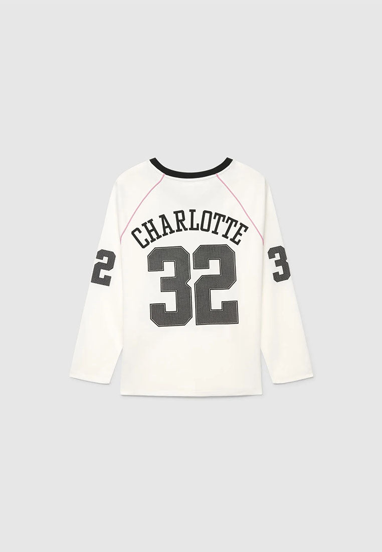 Women's Wide-cut mesh T-shirt