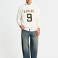 Men's Sweatshirt with embroidered lettering