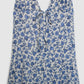 Women's Mini Flower design Halter Midi Dress