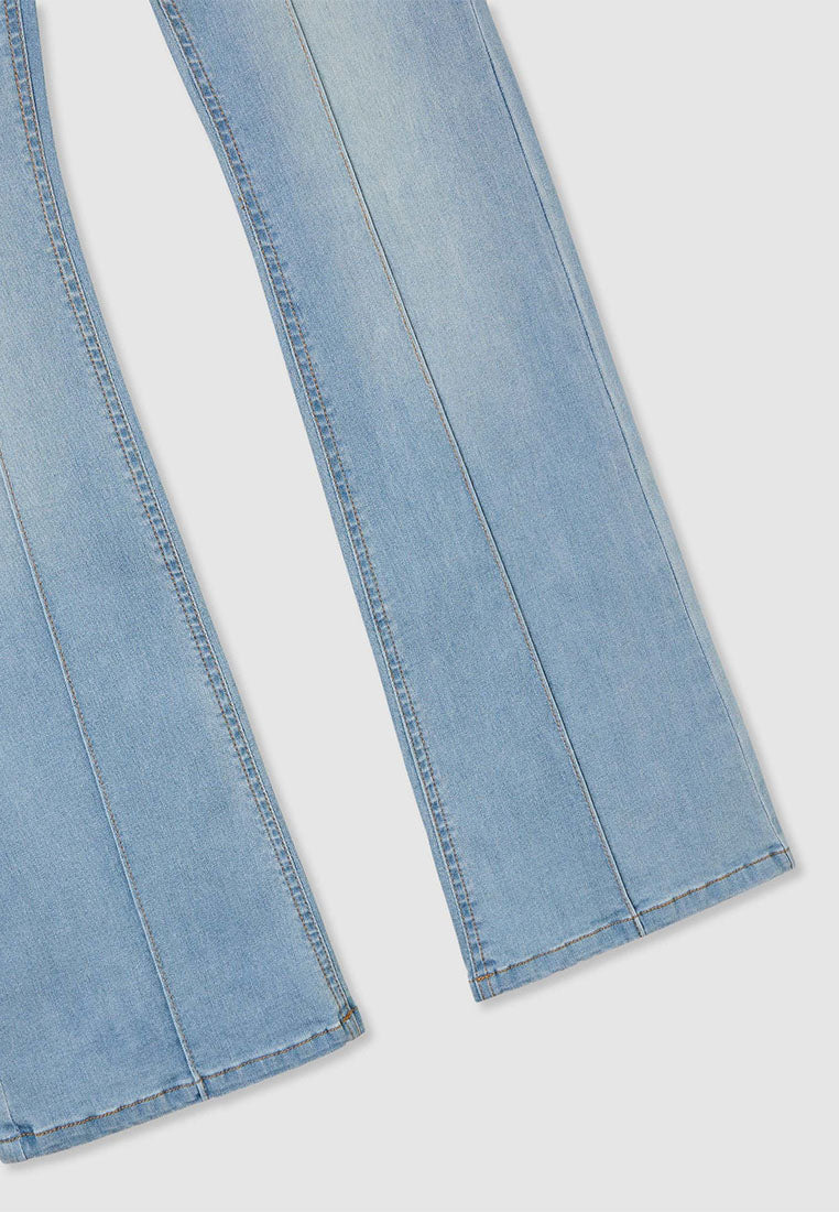 Women's Low-rise flared jeans