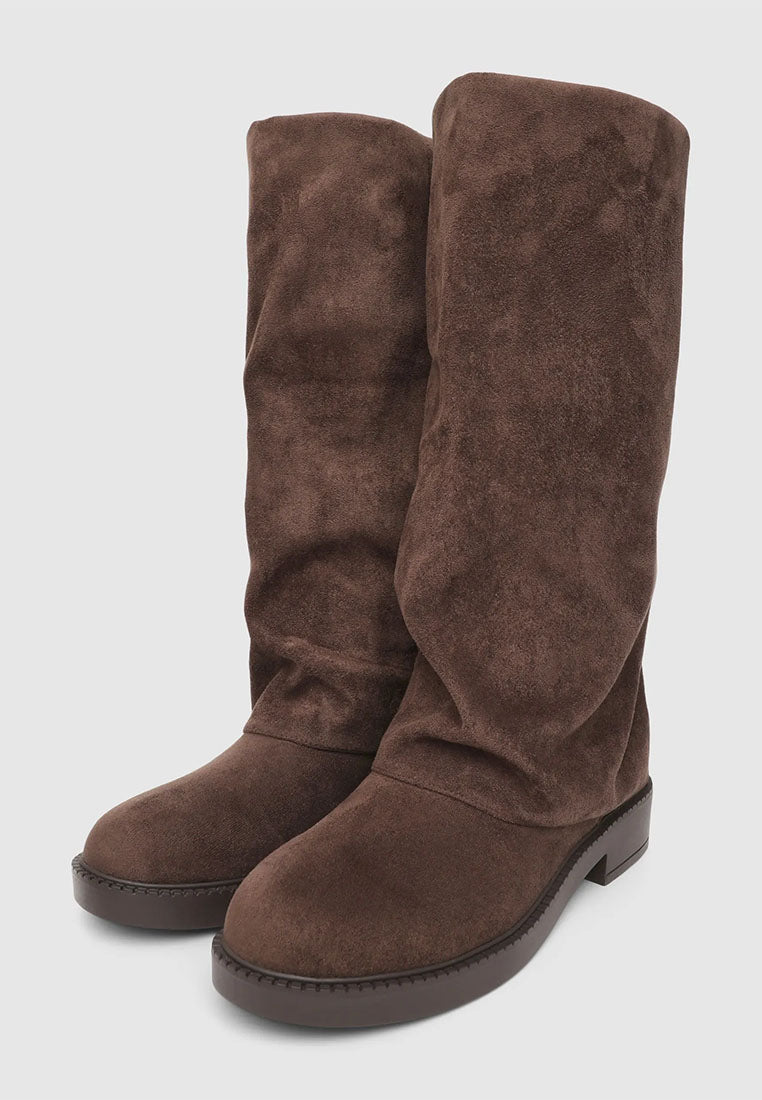 Women's Cuffed Biker Boots