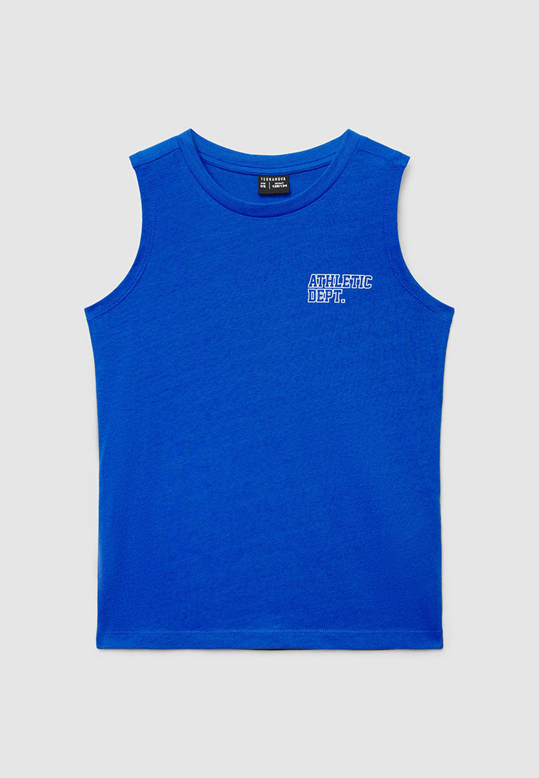 Boys Plain Colour Tank Top