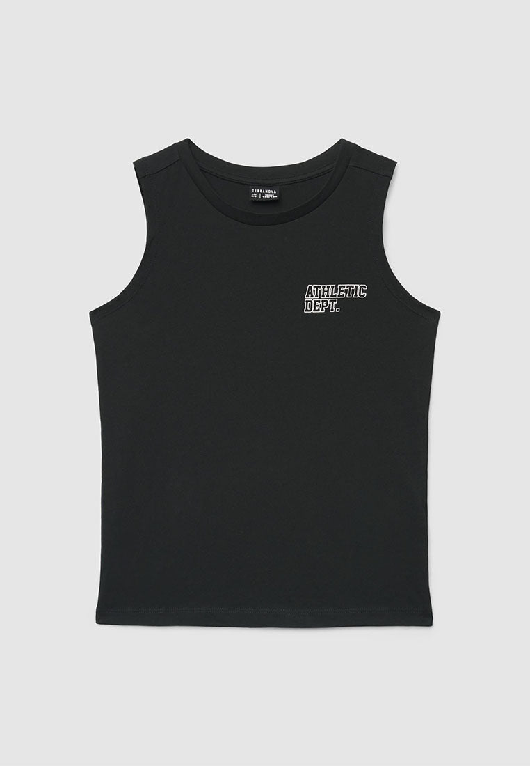 Boys Plain Colour Tank Top
