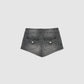 Women's Low-Rise Denim Shorts with Back Pockets