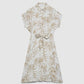Women's Leaf print Dress