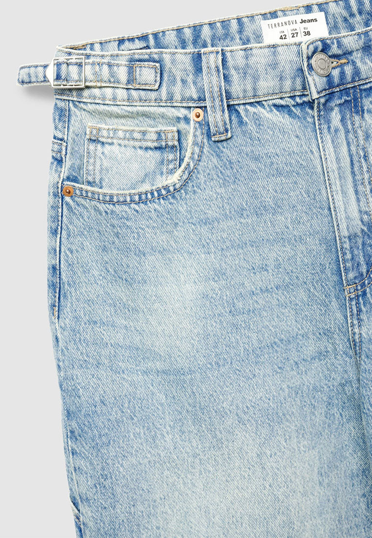 Women's Adjustable Waist Carpenter Jeans