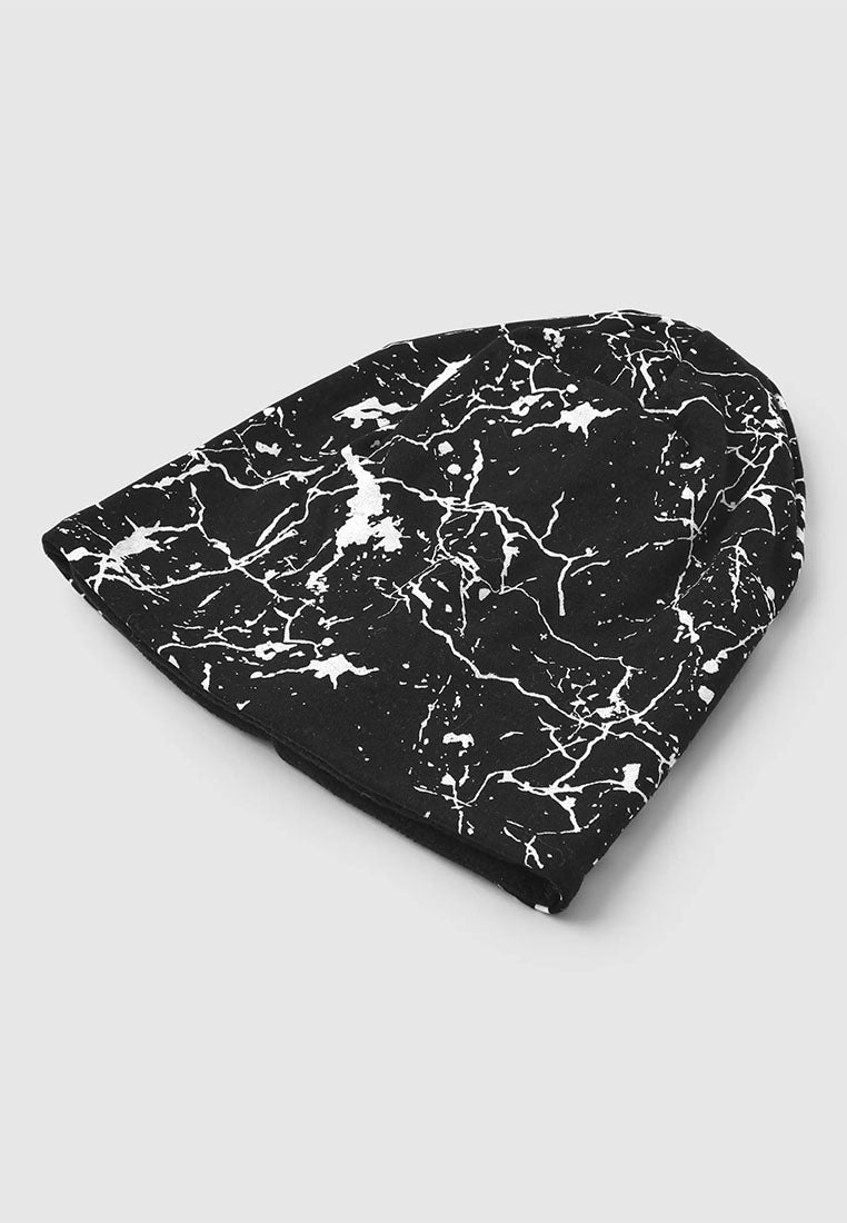 Cap with marbled print for Boys