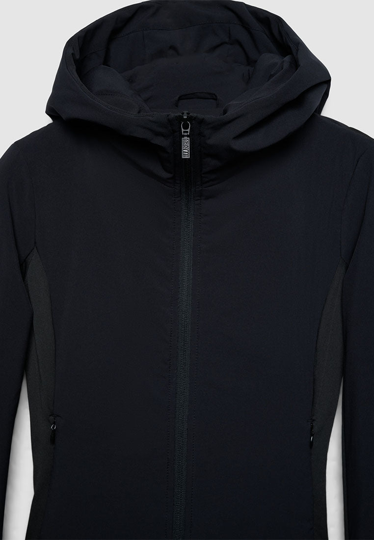 Women's Full-Zip Hooded Activewear Jacket
