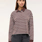 Women's Long Sleeve Striped T-Shirt