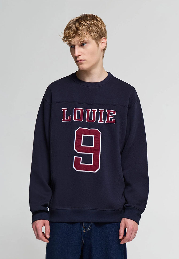 Men's Sweatshirt with embroidered lettering