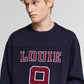 Men's Sweatshirt with embroidered lettering