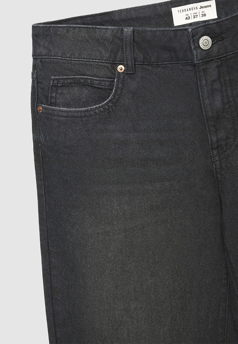 Women Maxi Wide-leg Jeans