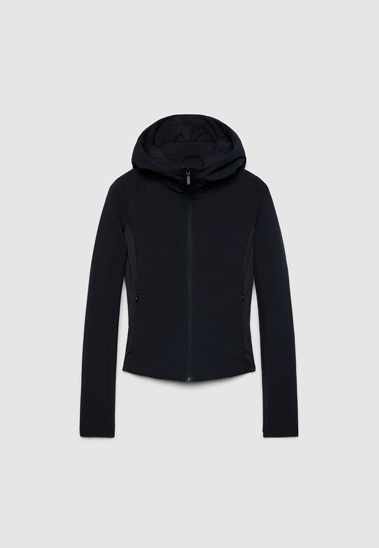 Women's Full-Zip Hooded Activewear Jacket