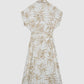 Women's Leaf print Dress