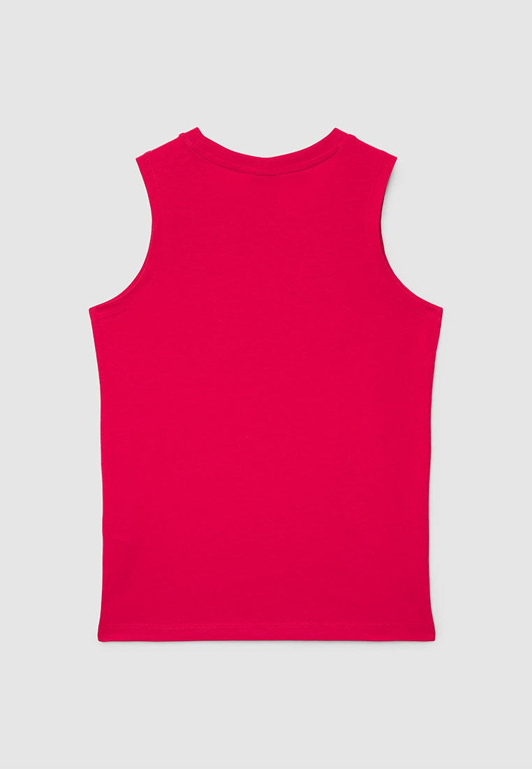 Boys Plain Colour Tank Top