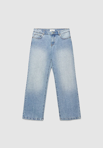 Women's Low-rise Wide-leg Jeans
