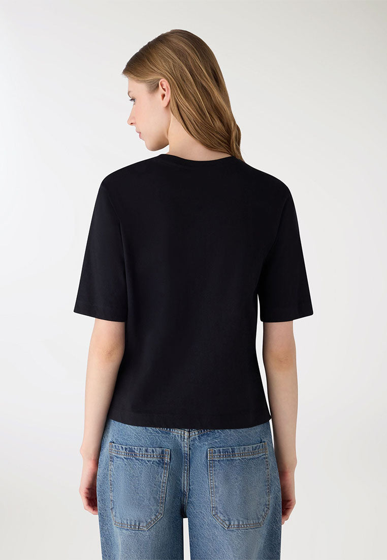 Women's Sea print T-shirt