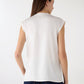 Women's Satin V-neck Top