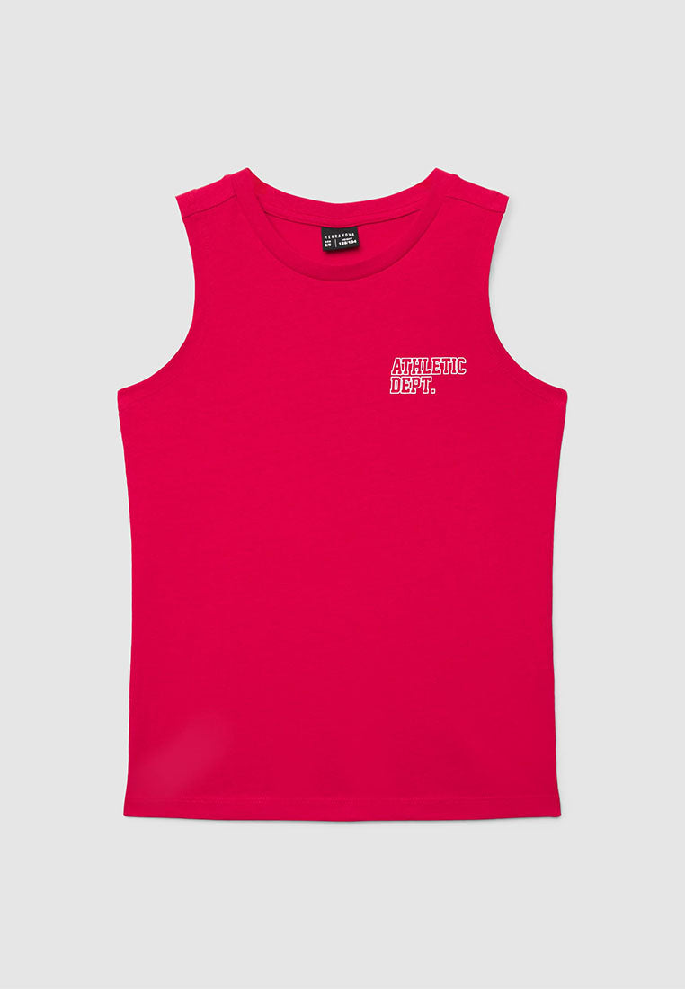 Boys Plain Colour Tank Top
