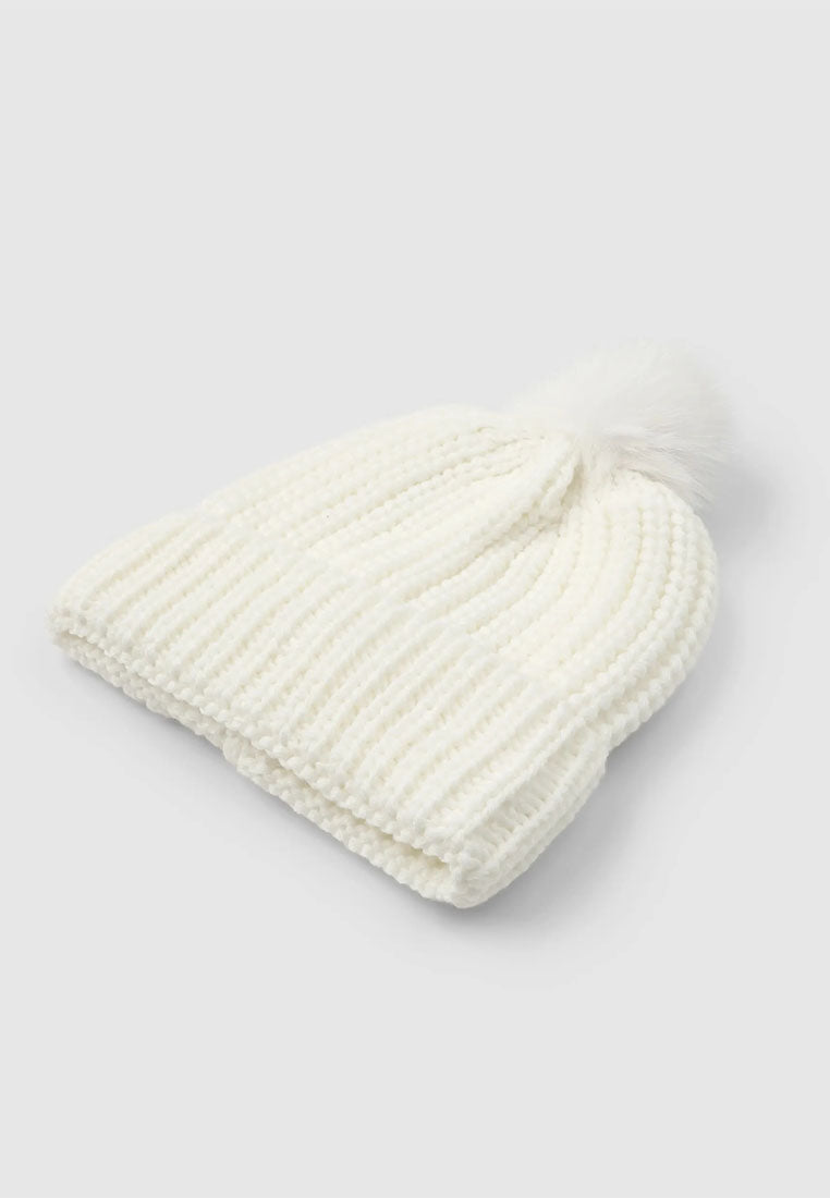 Women's Pom Pom Beanie Hat
