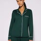Women's Plain Pajama set with Shirt and long Trousers
