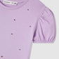 Kids Girls Short-sleeved T-shirt