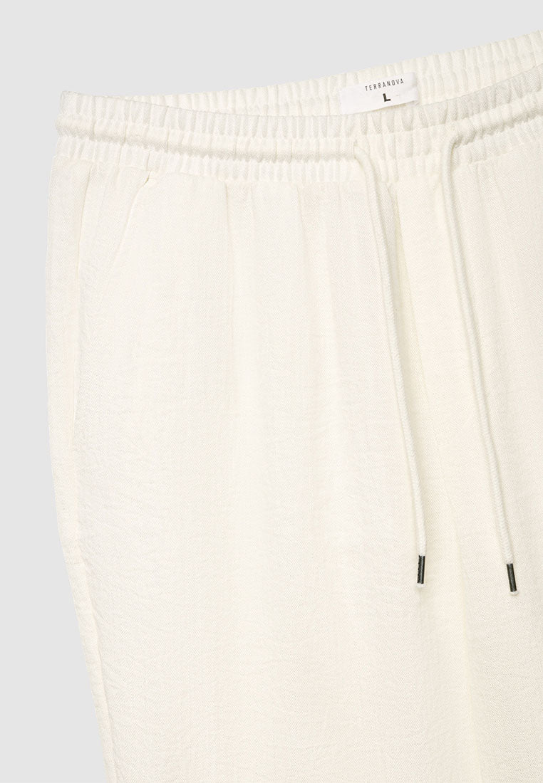 Men's Linen-Effect Trouser