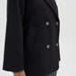 Women's double-breasted peacoat
