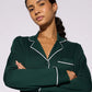 Women's Plain Pajama set with Shirt and long Trousers