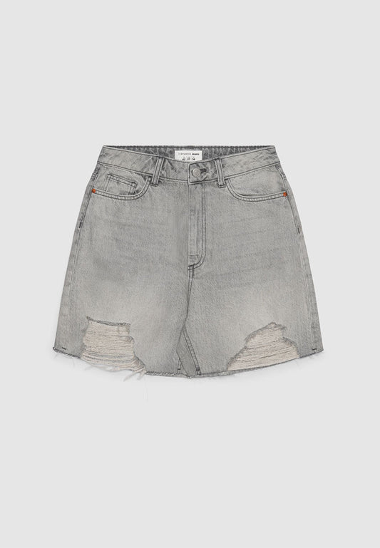 Women's Denim Bermuda Casual Shorts