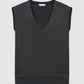 Women's Satin V-neck Top