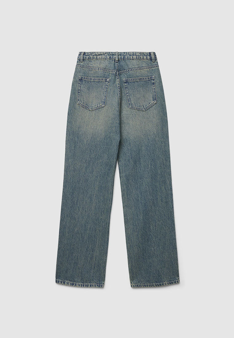 Women's Five-pocket Straight Jeans