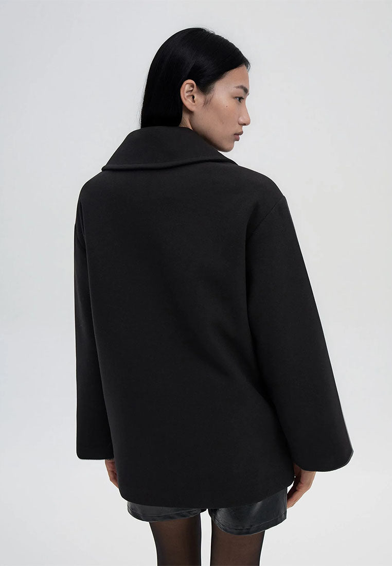 Women's double-breasted peacoat