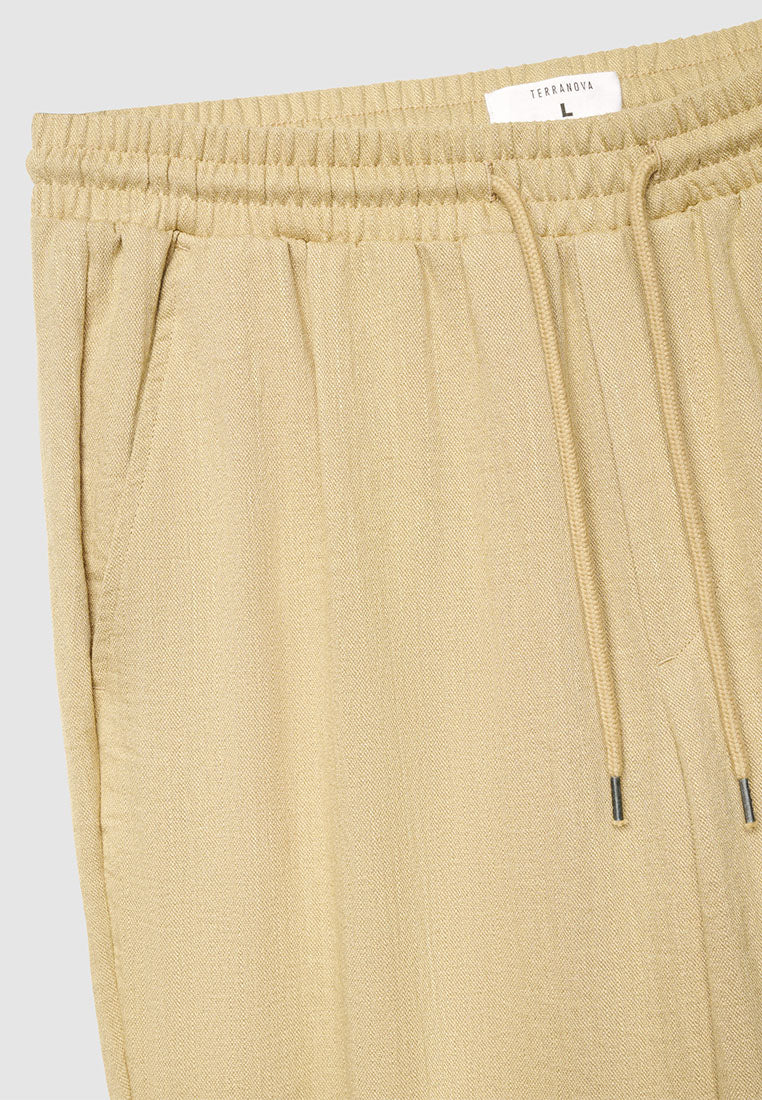 Men's Linen-Effect Trouser