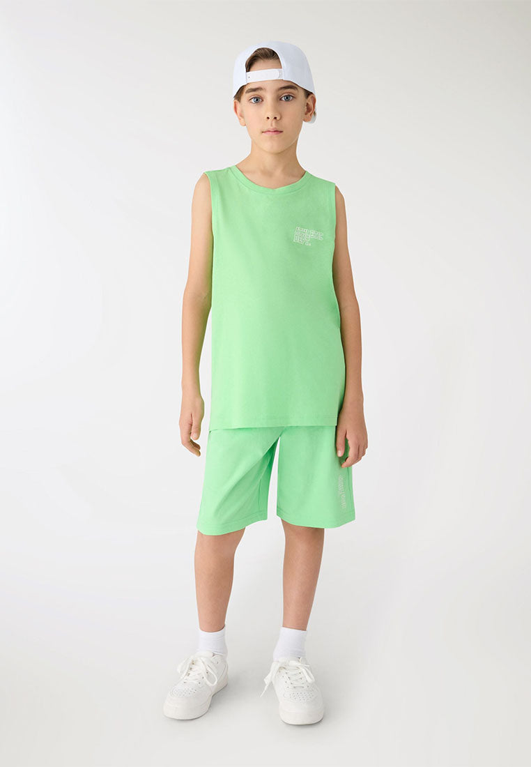 Boys Plain Colour Tank Top