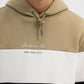 Men's Block Hoodie with Slogan