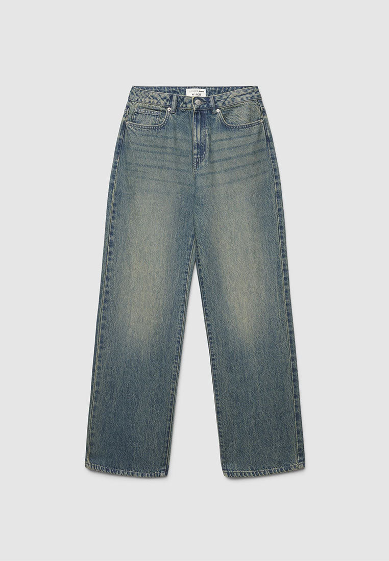 Women's Five-pocket Straight Jeans