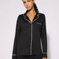 Women's Plain Pajama set with Shirt and long Trousers