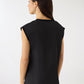 Women's Satin V-neck Top
