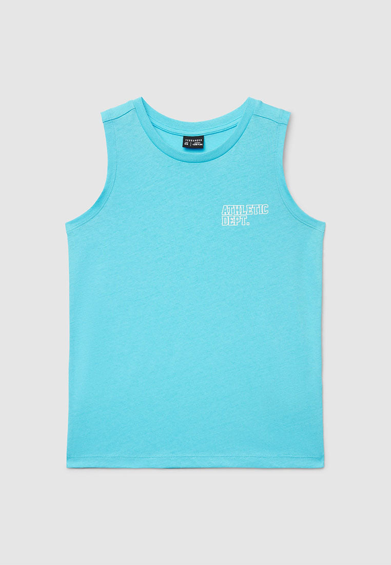 Boys Plain Colour Tank Top