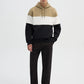 Men's Block Hoodie with Slogan