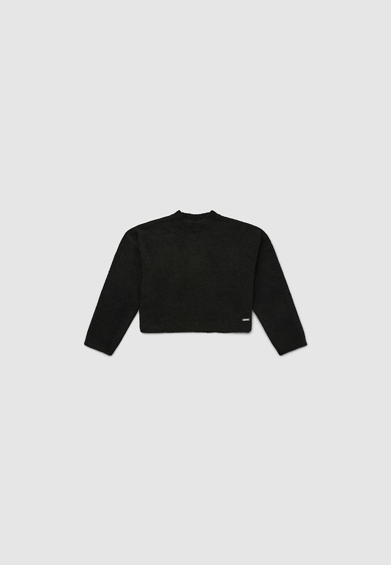Plain long-sleeve T-shirt for Girls