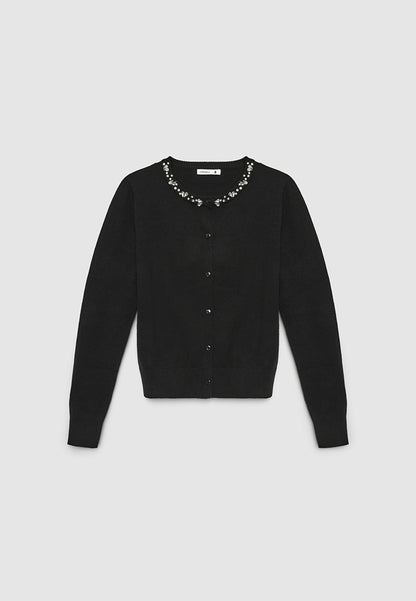 Women's Cardigan with jewel embellishments