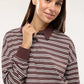 Women's Long Sleeve Striped T-Shirt