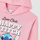 Hoodie with Stitch® print for Girls