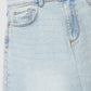 Barrel Leg Cropped Jeans for Girls