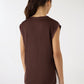 Women's Satin V-neck Top