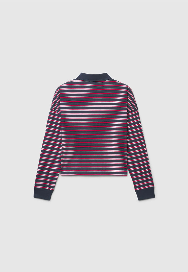 Women's Long Sleeve Striped T-Shirt