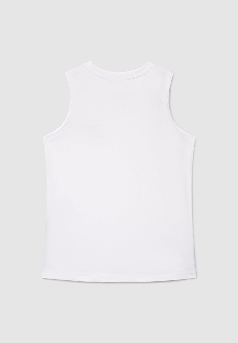 Boys Plain Colour Tank Top