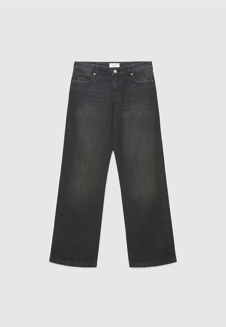Women Maxi Wide-leg Jeans
